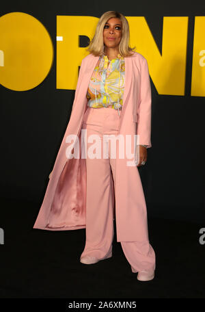 October 28, 2019, New York, New York, USA: Talk show host WENDY WILLIAMS attends the arrivals for the Apple TV's 'The Morning Show' held at Lincoln Center. (Credit Image: © Nancy Kaszerman/ZUMA Wire) Stock Photo