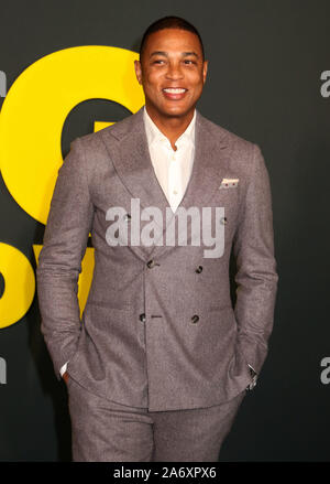 October 28, 2019, New York, New York, USA: CNN personality DON LEMON attends the arrivals for the Apple TV's 'The Morning Show' held at Lincoln Center. (Credit Image: © Nancy Kaszerman/ZUMA Wire) Stock Photo