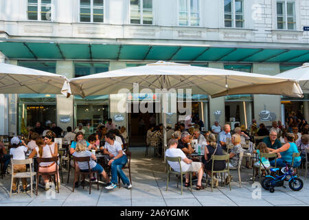 Zanoni & Zanoni, cafe, old town, Vienna, Austria Stock Photo