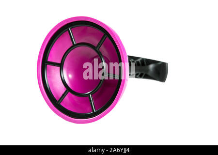 small red plunger isolated on white background Stock Photo