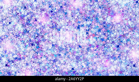 Real shiny four pointed star shape sparkles textured background Stock Photo