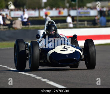 Paul Griffin, Cooper Climax T51, Richmond and Gordon Trophies, 2½ Litre Grand Prix cars, 1954 to 1960, Goodwood Revival 2019, September 2019, automobi Stock Photo