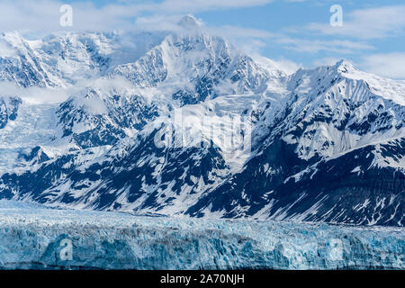 Hubbard Glacier views Stock Photo