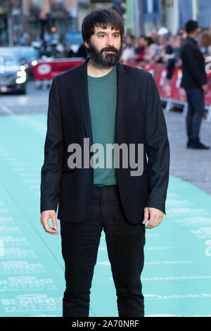 Actores, directores y gente de la industria cinematográfica se dieron cita en la gala de clausura de la 64 Seminci. Stock Photo