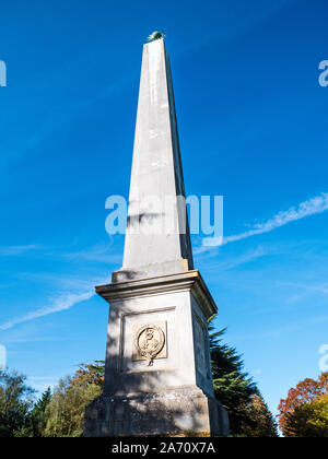 Cumberland Obelisk, Windsor Great Park, Windsor, Berkshire, England, UK, GB. Stock Photo