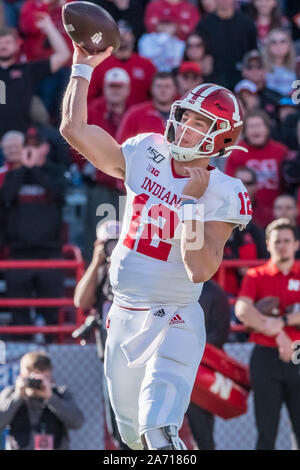 October 26, 2019 - Lincoln, NE. U.S. - Nebraska Cornhuskers head coach ...