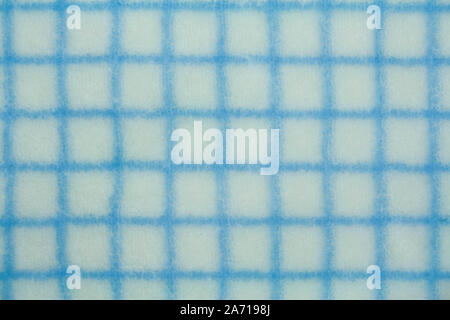 Children's square light blue background from natural material Stock Photo
