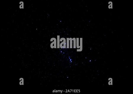 Constellation Orion on a night starry sky. Stock Photo