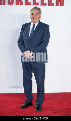 LONDON-ENGLAND 28 OCT: Jim Carter attends the World premiere of ‘The Good Liar’ at the BFI Southbank, London, England on the 28th October 2019 Stock Photo