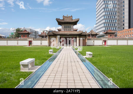 Choijin Lama Museum in Ulaanbaatar Stock Photo