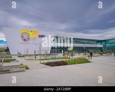 Quito, Pichincha Ecuador - October 25, 2019: Bicentennial Event Center, middle of Quito near an airfield, A convention center. Stock Photo