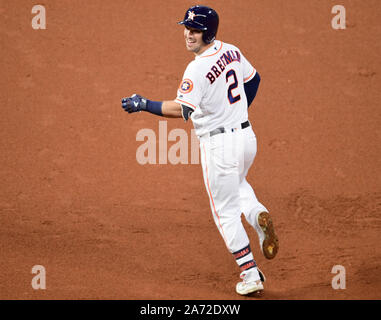 Philadelphia Phillies pitcher Aaron Nola smiles after talking with Houston  Astros third baseman Alex Bregman before a baseball game Saturday, April  29, 2023, in Houston. (AP Photo/David J. Phillip Stock Photo - Alamy