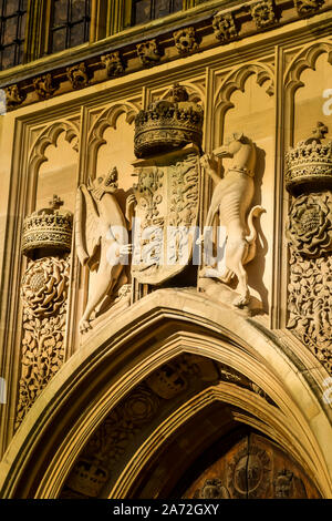 exterior Kings College Chapel Stock Photo