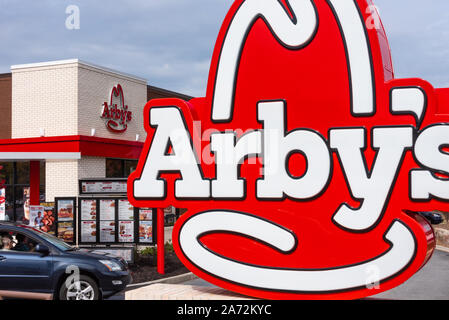 Arby's restaurant in Metro Atlanta, Georgia. (USA) Stock Photo