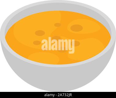 Soy sauce icon, isometric style Stock Vector