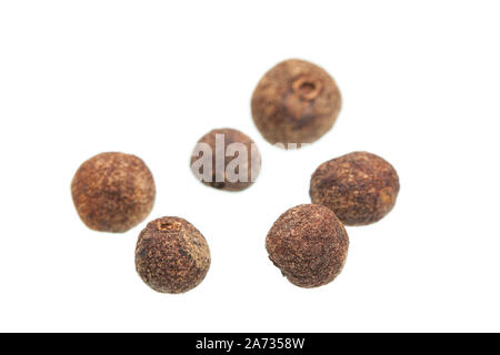 allspice isolated on white background Stock Photo