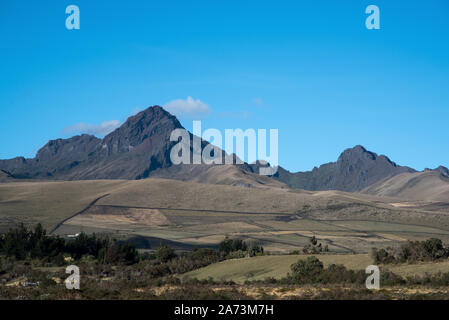 Rumiñahui is an inactive volcano in Ecuador with 4721 meter above sea ...