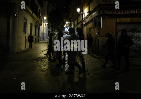 spanish policemen in the streets Madrid, Spain, Europe, EU Stock Photo ...