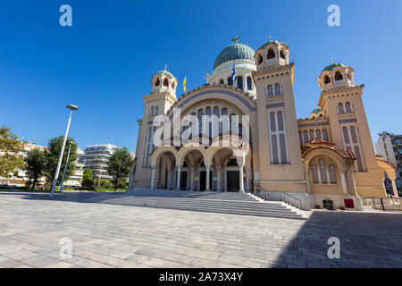 cathedral of St. Andrew, Agios Andreas, in Patra, Greece Stock Photo