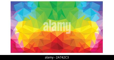colorful wide background Stock Vector