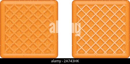 cookies on white Stock Vector