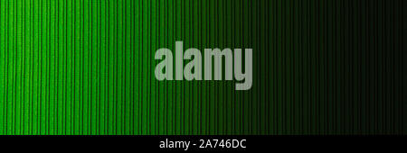 Decorative background green color, striped texture, horizontal gradient. Wallpaper. Art Design Stock Photo