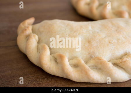 Food photography of a south American empanada Stock Photo