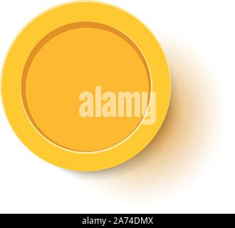 gold coin 01 Stock Vector