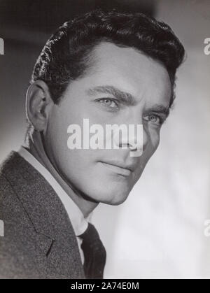 Richard Allen, amerikanischer Schauspieler, Deutschland 1950er Jahre. American actor Richard Allen, Germany 1950s. Stock Photo