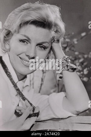 Erica Beer, deutsche Schauspielerin, Deutschland 1961. German actress Erica Beer, Germany 1961. Stock Photo