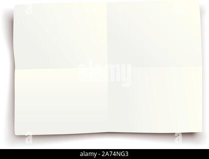 picture of paper torned Stock Vector