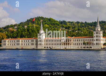 Kuleli Military High School, Kuleli Askeri Lisesi, by Bosphorus Asian side, Istanbul, Turkey. Stock Photo