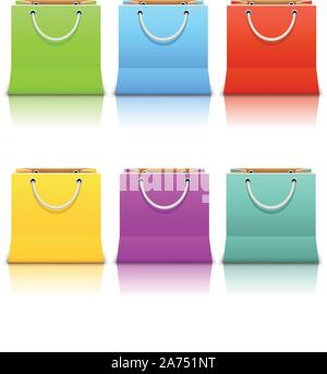 picture of bags Stock Vector