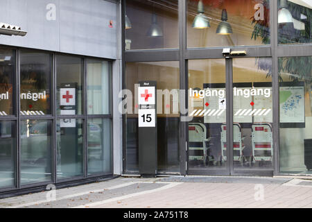 The emergency room at Lund University Hospital. It was merged in 2010 ...