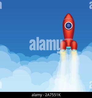 picture of space ship Stock Vector