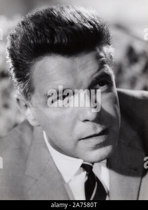 Heinz Drache, deutscher Schauspieler und Synchronsprecher, Deutschland um 1962. German actor and dubbing actor Heinz Drache, Germany ca. 1962. Stock Photo