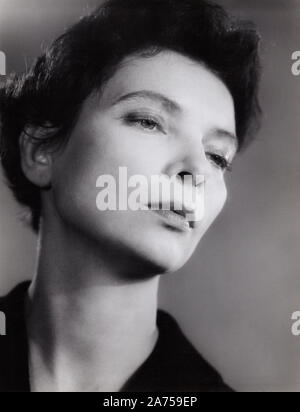 Agnes Fink, deutsch schweizerische Schauspielerin, Deutschland um 1956. German Swiss actress Agnes Fink, Germany ca. 1956. Stock Photo