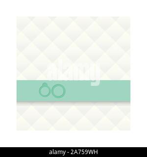 picture of wedding card Stock Vector
