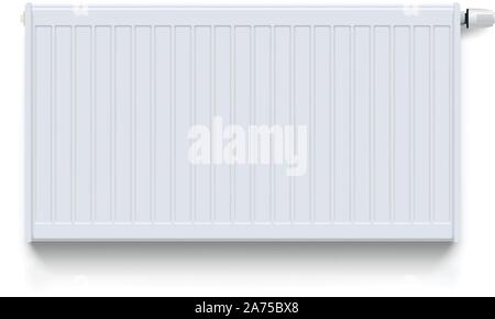 white radiator 01 Stock Vector
