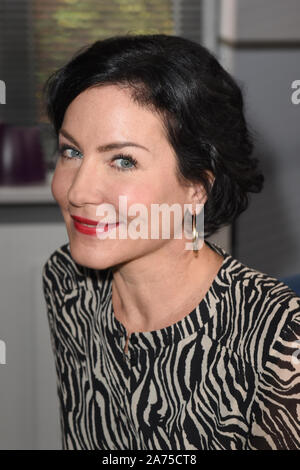 Munich, Germany. 30th Oct, 2019. The actress Marisa Burger. Burger was awarded 'Signs of Fame' by the peace project 'Fernwehpark'. Credit: Ursula Düren/dpa/Alamy Live News Stock Photo