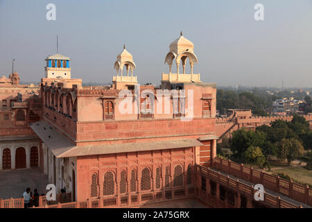 backside of palace in Junagarh Fort, Bikaner, Rajasthan, India Stock Photo  - Alamy