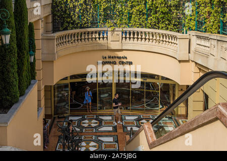 A view in Monte Carlo in Monaco Stock Photo