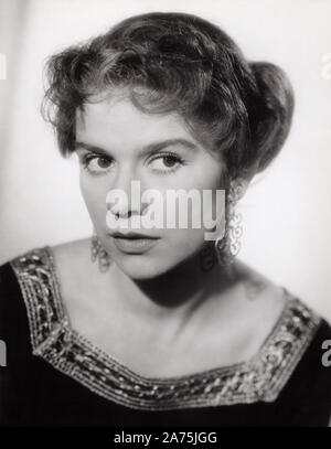 Gertrude Kückelmann, deutsche Bühnen- und Filmschauspielerin, Deutschland 1950er Jahre. German stage and movie actress Gertrud Kueckelmann, Germany 1950s. Stock Photo