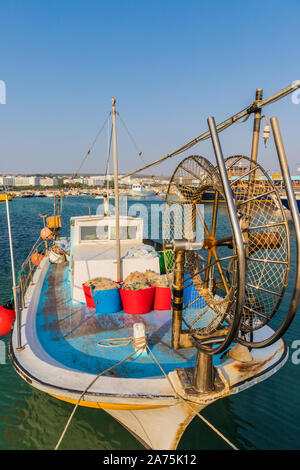 A typical view in Agia Napa in Cyprus Stock Photo