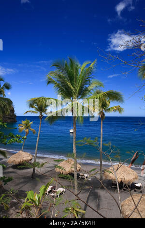 Caribbean, St Lucia, Anse Chastanet Beach Stock Photo