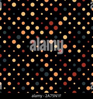 Spotted abstract background. Abstract background from color circles Stock Vector
