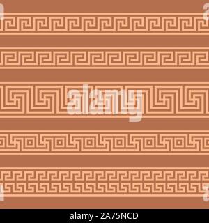 Collection of vector antique greek border ornaments Stock Vector Image ...