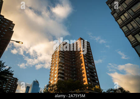 New York NY/USA-October 18, 2019 Penn South apartment building in the Chelsea neighborhood of New York Stock Photo