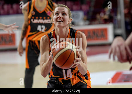 Venezia, Italy. 30th Oct, 2019. alexandria quigley (ummc ekaterinburg)during Reyer Venezia vs UMMC Ekaterinburg, Basketball Euroleague Women Championship in Venezia, Italy, October 30 2019 - LPS/Ettore Griffoni Credit: Ettore Griffoni/LPS/ZUMA Wire/Alamy Live News Stock Photo