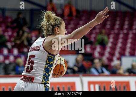 Venezia, Italy. 30th Oct, 2019. debora carangelo (reyer venezia)during Reyer Venezia vs UMMC Ekaterinburg, Basketball Euroleague Women Championship in Venezia, Italy, October 30 2019 - LPS/Ettore Griffoni Credit: Ettore Griffoni/LPS/ZUMA Wire/Alamy Live News Stock Photo